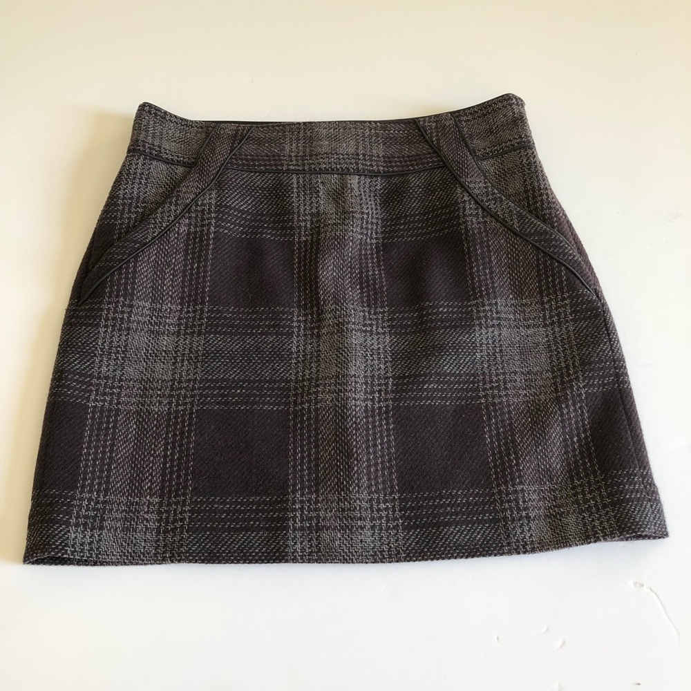 ❌SOLD❌ Ann Taylor Loft Plaid Wool Skirt